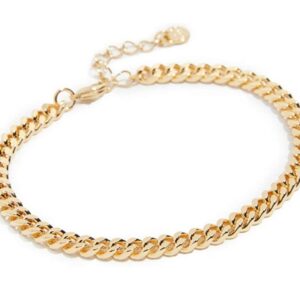 Cloverpost Women's Large Curb Chain Bracelet