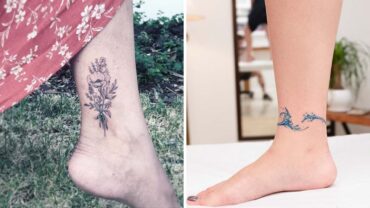 20 Beautiful Ankle Tattoos Ideas For Womens