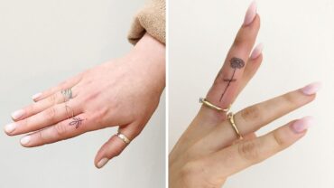 Tiny Hand Tattoo
