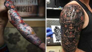 15 Oni Mask Tattoo Design, History and Meaning