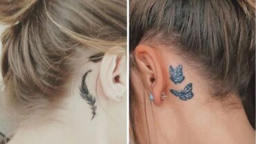 16 Beautiful Behind the Ear Tattoos for Women