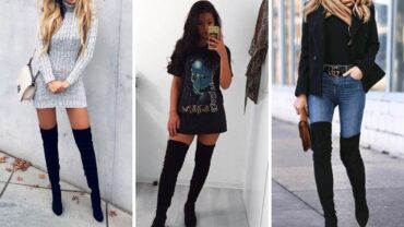 20 Ways To Wear Thigh High Boots This Winter