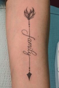 Family Arrow Tattoos