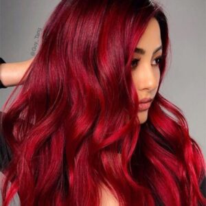 Hot Red Hair color
