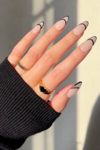 Double French Tips