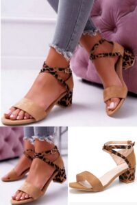 Casual Chunky Heels Sandals