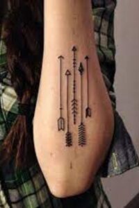 Multiple Arrow Tattoo