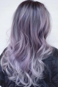 Silver Lavender Hair