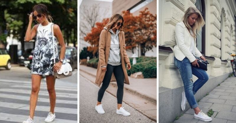 5 Ways To Wear White Sneakers For Women