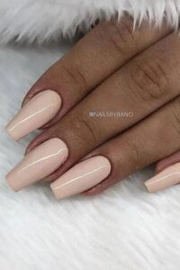 Pale Pink Nude Nails