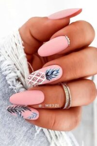 Pineapple Vibe Nails