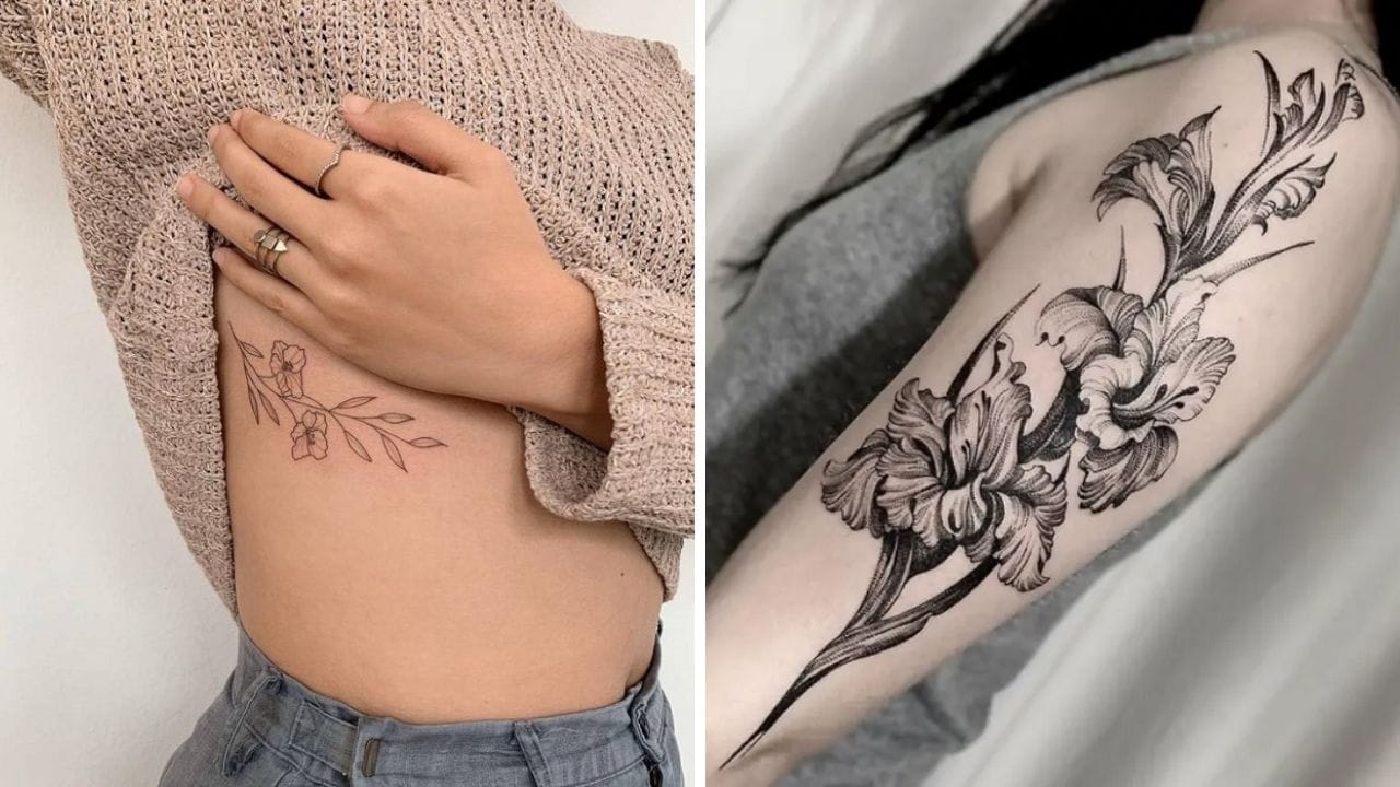 Gladiolus Tattoo Ideas