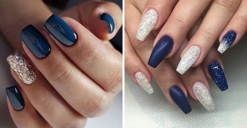 20 Stunning Navy Blue Nails Ideas You Need To Try