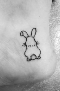 Rabbit Foot Tattoo