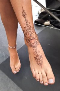 Ankle Foot Tattoo