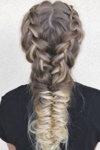 Ombre French Braid