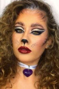 Cute Cat, halloween makeup ideas, halloween makeup design, halloween makeup
