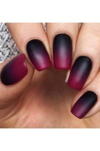 Dark Ombre Nails, ombre nails, ombre nail art, ombre nails designs, ombre nails ideas