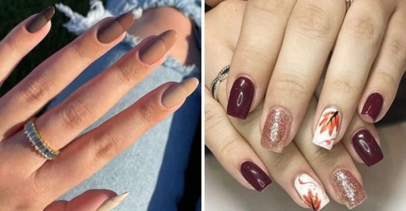 55 Stunning Fall Nails Designs and Ideas You Need To Try