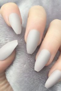 Light Grey Nails, classic nails, pretty nails, cute nails, cute nails colors, cute nails designs