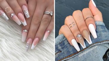 21 Stunning French Tip Coffin Nails We’re Loving