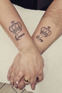 King and Queen Tattoos, King and Queen Tattoos ideas