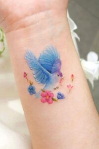 Watercolor Tattoos, tattoo ideas for women, tattoo for women