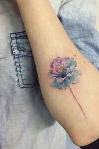 Watercolor Tattoos for women, tattoo designs for women, Watercolor Tattoo ideas