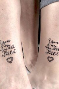 Mother Daughter Tattoo ideas