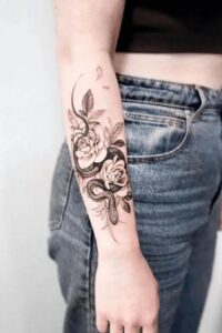Snake Tattoos for women, tattoo designs for women, Snake Tattoo ideas
