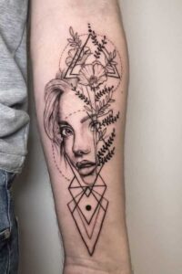 Geometric Tattoos, tattoo ideas for women, tattoo for women