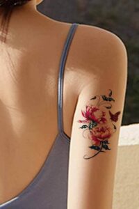 Peony Tattoos, chic tattoo, elegant tattoo, elegant tattoos for women, chic tattoo design, elegant tattoo ideas